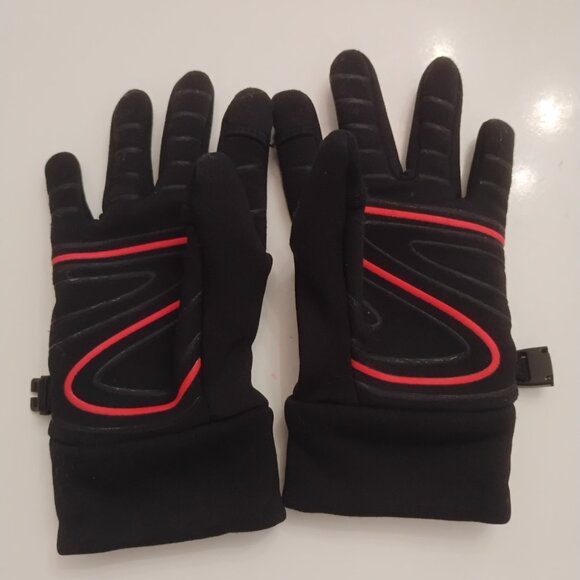Gloves Head SENSATEC Kids Touchscreen Black w/red accent Medium - Picture 2 of 6